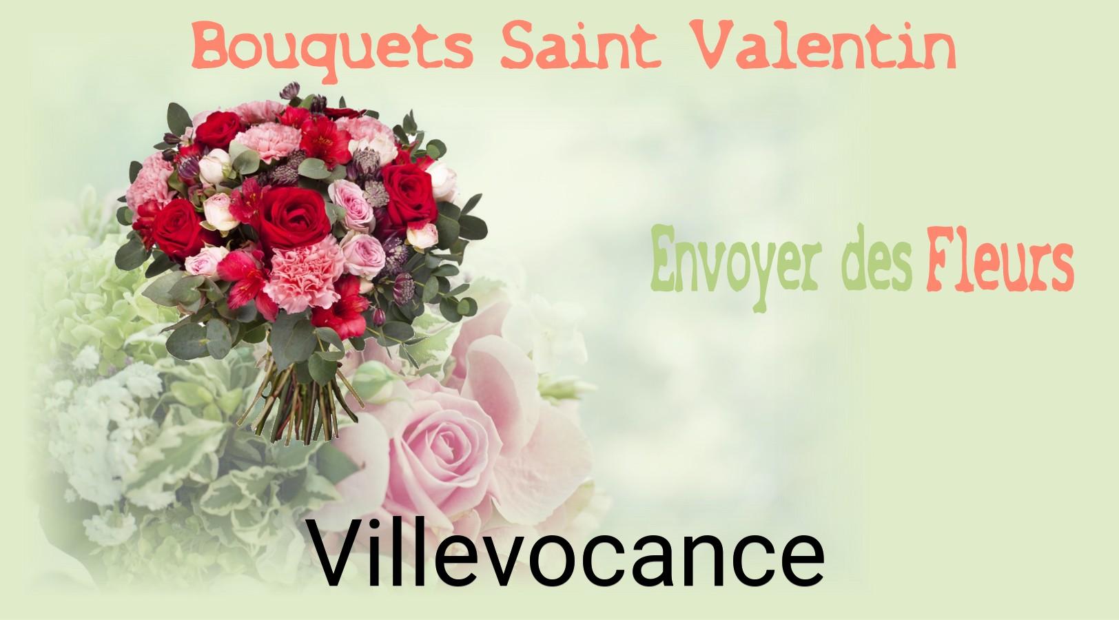 Roses de Saint-Valentin livrées à Villevocance
